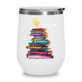 I'm OK Reading Books Library Bookworm Bookish Book Lover Wine Tumbler I'm OK Reading Books Library Bookworm Bookish Book Lover Wine Tumbler