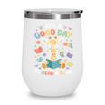 It's a Good Day To Read a Book Cute Giraffe Wine Tumbler