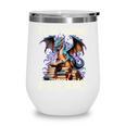 It's Not Hoarding If It's Books Reading Bookworm Reader Wine Tumbler