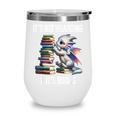 It's Not Hoarding If It's Books ShirtDragon Reading Book Wine Tumbler It's Not Hoarding If It's Books ShirtDragon Reading Book Wine Tumbler