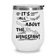It's All About The Wingspan For Book Lover Wine Tumbler