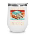 Just A Boy Who Loves Books Reading Bookworm Boys Kids Wine Tumbler