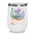 Just a Girl Who Loves Dragons & Books Reader Fantasy Fun Premium Tri-Blend Wine Tumbler Just a Girl Who Loves Dragons & Books Reader Fantasy Fun Premium Tri-Blend Wine Tumbler