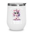 Just a Girl Who Loves Unicorns & Books Bookish Unicorn Love Wine Tumbler