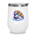 Just One More Chapter Bookish Book Unicorn Reading Book Wine Tumbler