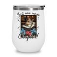 Just One More Chapter Cat Reading Books Coffee Lovers Premium Tri-Blend Wine Tumbler Just One More Chapter Cat Reading Books Coffee Lovers Premium Tri-Blend Wine Tumbler