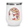 Just One More Chapter Skeleton Reading Cozy Books Wine Tumbler Just One More Chapter Skeleton Reading Cozy Books Wine Tumbler