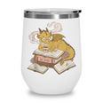Be Kind Stay Weird Read Books Cute Dragon Wine Tumbler Be Kind Stay Weird Read Books Cute Dragon Wine Tumbler