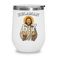 LDS Book Of Mormon Meme Helaman 6 Wine Tumbler LDS Book Of Mormon Meme Helaman 6 Wine Tumbler
