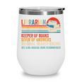 Librarian Definition Book Lover Library Workers Day Wine Tumbler Librarian Definition Book Lover Library Workers Day Wine Tumbler