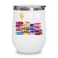 Librarian I'm Okay Book Reader Library Book Wine Tumbler Librarian I'm Okay Book Reader Library Book Wine Tumbler
