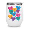 Librarian Shirt Valentines Book Worm Reading Tshirt Premium Tri-Blend Wine Tumbler