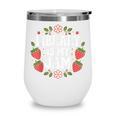 Library Is My Jam Librarian Book Lover Strawberry Wine Tumbler Library Is My Jam Librarian Book Lover Strawberry Wine Tumbler