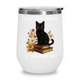 Life Is Better With Cats And Books Cute Cat Lover For Men Women Kids Wine Tumbler Life Is Better With Cats And Books Cute Cat Lover For Men Women Kids Wine Tumbler