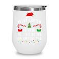 Most Likely To Read A Book On Christmas Family Matching Xmas Wine Tumbler