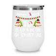 Most Likely To Read A Book On Christmas Snowman Family Wine Tumbler Most Likely To Read A Book On Christmas Snowman Family Wine Tumbler