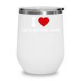 I LOVE BOOK RESTORATION Wine Tumbler