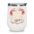 I Love Reading Books Literature Enthusiast Fun Wine Tumbler