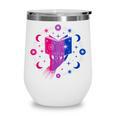 Magic Bi-Pride Book Of Cosmic Energy Wine Tumbler