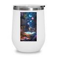 Magic Books Butterflies Fantasy Nature Tea Enchanting Wine Tumbler