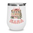 Mama Book First Chapter Birthday Family Matching Party Wine Tumbler