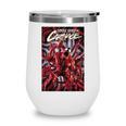 Marvel Spider-Man Eddie Brock Carnage Comic Book Cover Wine Tumbler Marvel Spider-Man Eddie Brock Carnage Comic Book Cover Wine Tumbler