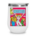 Marvel Universe Classic Dazzler Vintage Comic Book Cover Wine Tumbler