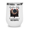 Meadows Baby Our Last Name Is Meadows Dark Romance Smut Book Wine Tumbler