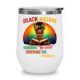 Melanin Honoring Past Inspiring Pride Book Month Wine Tumbler Melanin Honoring Past Inspiring Pride Book Month Wine Tumbler