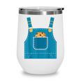Mouse Halloween Costume Book Cookie Teacher Student Wine Tumbler Mouse Halloween Costume Book Cookie Teacher Student Wine Tumbler