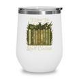 I Have No Shelf Control Vintage Botanical Books Graphic Wine Tumbler
