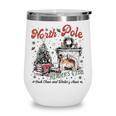North Pole Book Club Book Lover Bookish Bookworm Christmas Wine Tumbler