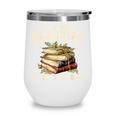 Not Hoarding If It's Books Reader Book Nerd Book Reading Wine Tumbler