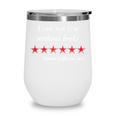 I Can Not Live Without Books Thomas Jefferson Quote 1815 Wine Tumbler