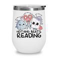 Nothing Beats Reading Rock Paper Scissors Book Lover Teacher Wine Tumbler Nothing Beats Reading Rock Paper Scissors Book Lover Teacher Wine Tumbler