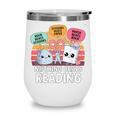 Nothing Beats Reading Rock Paper Scissors Books Lover Wine Tumbler
