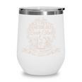 Obstinate Headstrong Girls Book Club Jane Austen Premium Tri-Blend Wine Tumbler