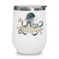 Octopus Reading Book Coffee Book Lover Bookworm Nerd Wine Tumbler Octopus Reading Book Coffee Book Lover Bookworm Nerd Wine Tumbler