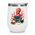 Octopus Reading Books Tea Coffee Wine Tumbler Octopus Reading Books Tea Coffee Wine Tumbler