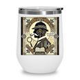 Poirot Mystery Books Vintage Detective Premium Tri-Blend Wine Tumbler