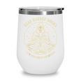 Read Banned Books Gain Forbidden Knowledge Skeleton Wine Tumbler