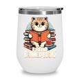 I Read Banned Books Shirt Cat Lover Bookworm Reader Men Women Kids Wine Tumbler