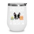 Read Books & Pet My Frenchton Owner Frenchton Lover Wine Tumbler Read Books & Pet My Frenchton Owner Frenchton Lover Wine Tumbler