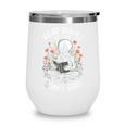 Read Books Be Kind Stay Weird Skeleton Reading Goth Flower Wine Tumbler Read Books Be Kind Stay Weird Skeleton Reading Goth Flower Wine Tumbler