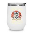 i Read Books And i Know Things Cat Reading Cat Coffee Books Wine Tumbler