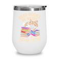 Read Books Be Weird Stay Feral Cat Wine Tumbler Read Books Be Weird Stay Feral Cat Wine Tumbler