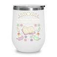 Well Read Woman Literature Quote Celestial Book Floral Wine Tumbler Well Read Woman Literature Quote Celestial Book Floral Wine Tumbler