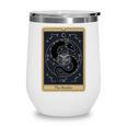 The Reader Tarot Card Mystic Dragon Book Magic Wine Tumbler