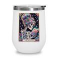The Reader Tarot Card Women Book Lover Librarian Read Wine Tumbler The Reader Tarot Card Women Book Lover Librarian Read Wine Tumbler