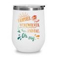 Readers Books Lovers BFF Books Club Paranormal Romance Reading Book Vampires Werewolves & Fae -Adults Short Sleeve Wine Tumbler Readers Books Lovers BFF Books Club Paranormal Romance Reading Book Vampires Werewolves & Fae -Adults Short Sleeve Wine Tumbler